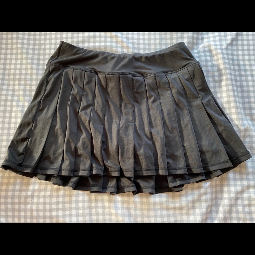 Pleated tennis skirt